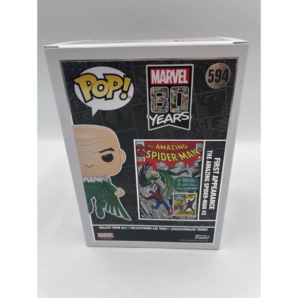 VULTURE #594 Funko Pop MARVEL 80 Years Vinyl Figure Bobblehead - Spider-Man - Picture 6 of 7